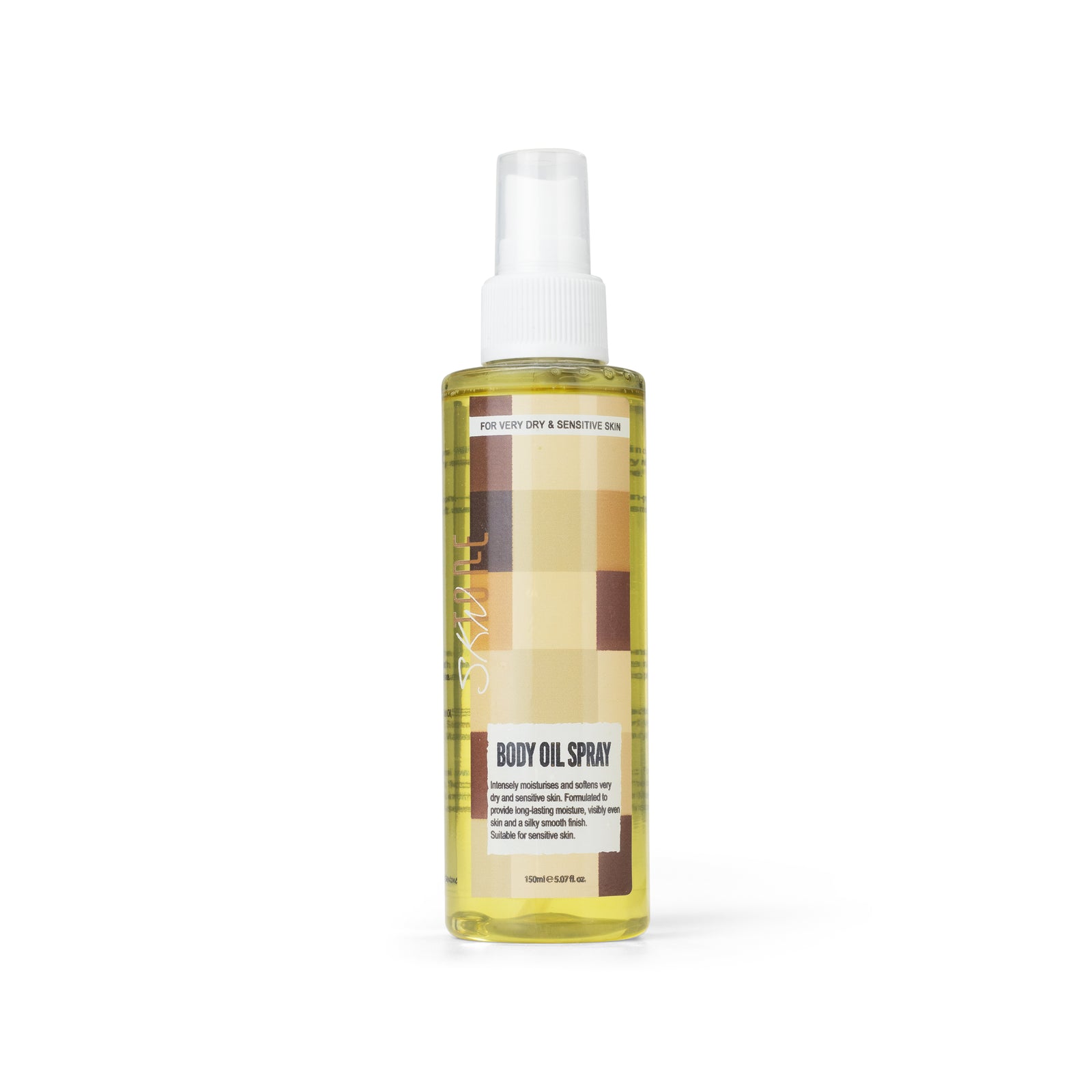 Body oil spray